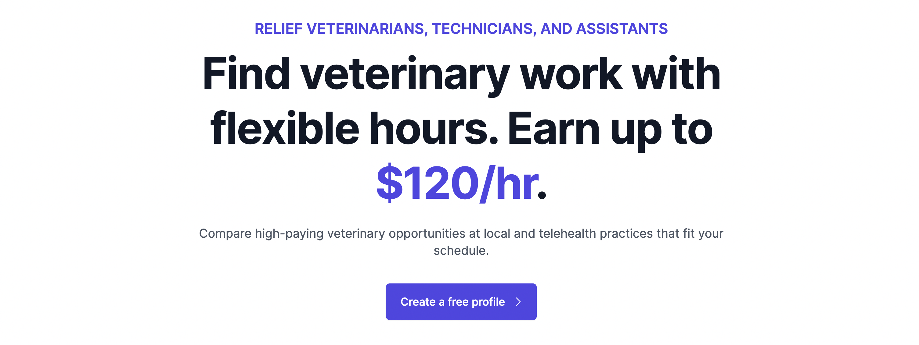 VetPair Relief veterinarian staffing marketplace